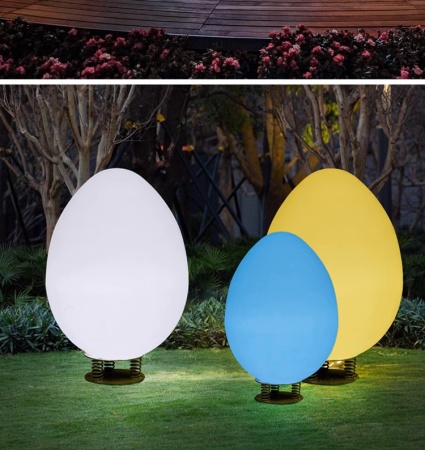 Светильник Яйцо 54х95 питание от 220, RGB Светильник Яйцо 54х95 питание от 220, RGB