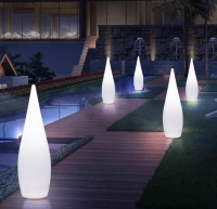 Светильник Капля 36х120 питание от АКБ, RGB Светильник Капля 36х120 питание от АКБ, RGB