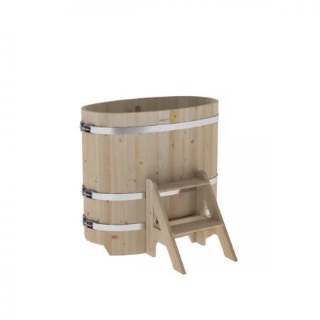 Купель овальная из кедра 0,95х1,60 Купель овальная из кедра 0,95х1,60