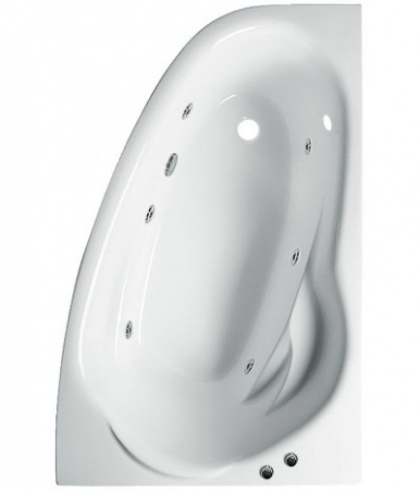 Ванна Relisan Zoya 140x90 (Правая) с гидромассажем