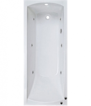 Ванна Vayer Milana 180x70 с гидромассажем